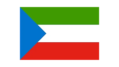 Flag of Equatorial Guinea without coat of arms used from 1968-73