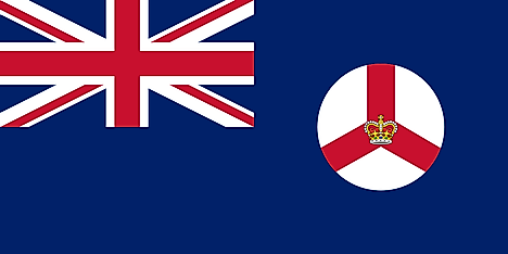 Flag of Crown Colony of Singapore