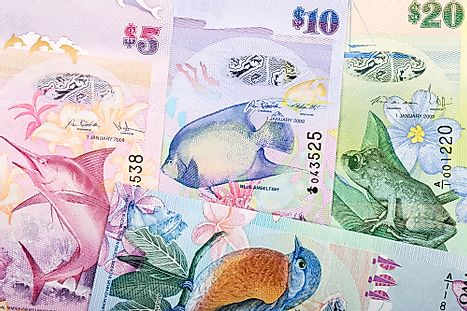 Bermudian dollar banknotes
