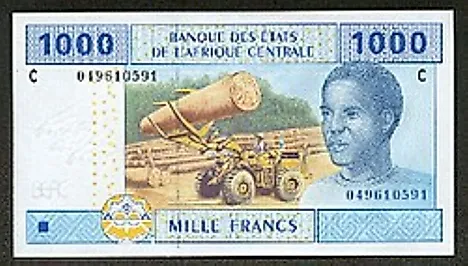 CFA 1000 franc Banknote