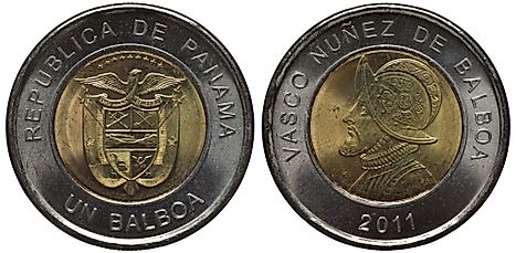 Panamanian 1 balboa Coin