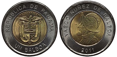 Panamanian 1 balboa Coin