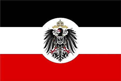 Service flag of the Reichskolonialamt (Imperial Colonial Office), German Empire. Image credit: David Liuzzo, Attribution, via Wikimedia Commons