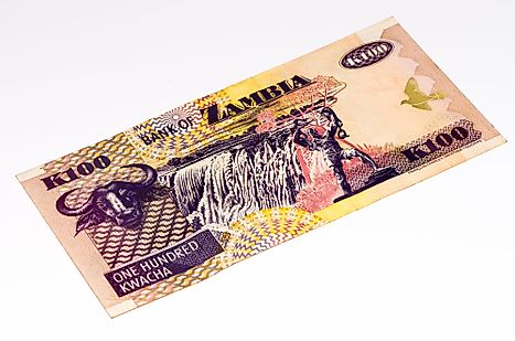 Zambian 100 kwacha Banknote