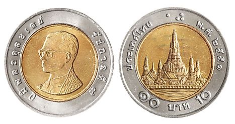 Thai 10 baht Coin