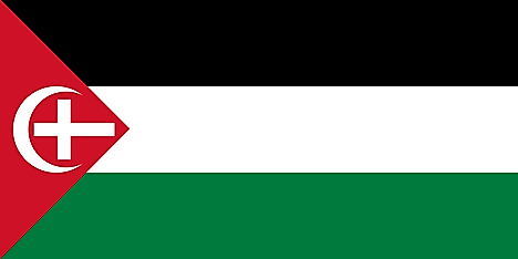 Flag used during the Arab revolt