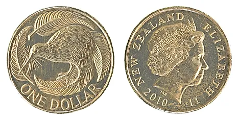 New Zealand 1 dollar Coin