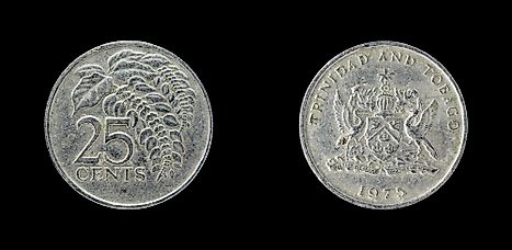 Trinidad and Tobago 25 cents Coin
