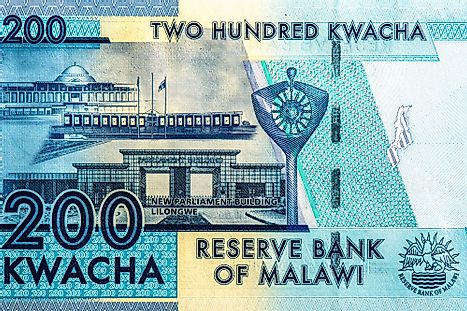 Malawian 200 kwacha Banknote