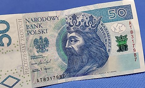 Polish 50 złoty Banknote