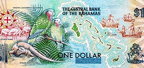 Bahamas 1 dollar 1992 Banknotes
