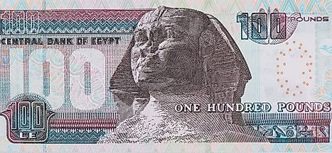 Egypt 100 Pounds 2007 Banknotes