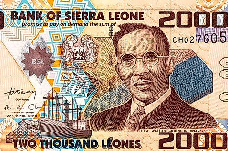 Sierra Leonean 2000 leones Banknote