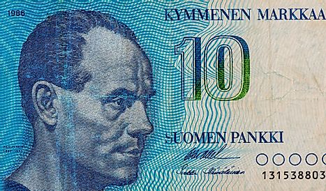 10 markkaa 1986 Banknotes
