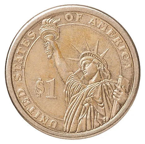 $1 USD Coin - USD is the official currency in Palau