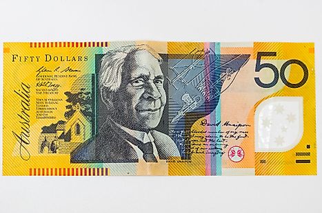 Australian 50 dollar Banknote