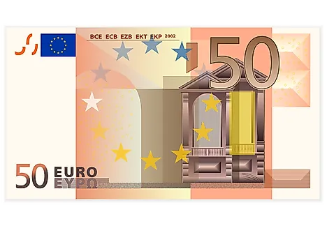 Fifty euro banknote