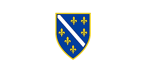 Old Flag of the Republic of Bosnia and Herzegovina 