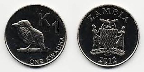 Zambian 1 kwacha Coin