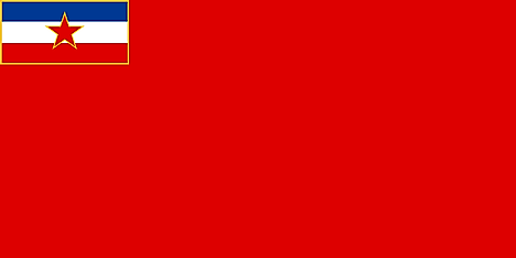 Flag of the Soviet Republic of Bosnia and Herzegovina. Image credit: Zscout370/Shutterstock.com