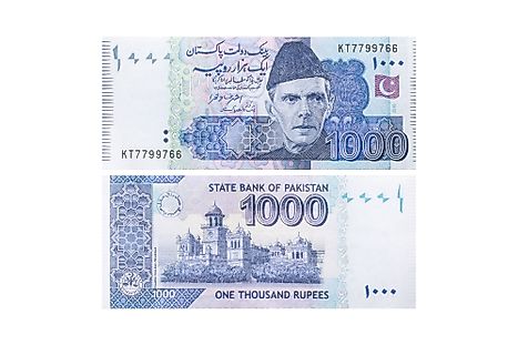 Pakistani 1000 rupee Banknote