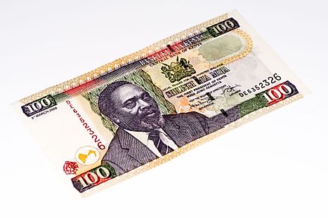Kenyan 100 shilling Banknote