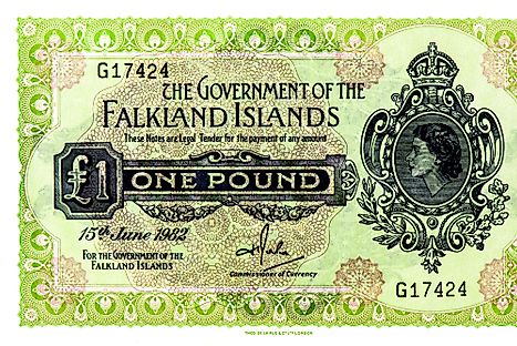 Falkland Islands 1 pound 1974 Banknotes