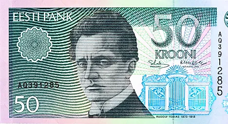 Estonia 50 krooni 1994 Banknotes