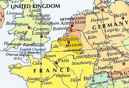luksemburg mapa Luxembourg Map / Geography of Luxembourg / Map of Luxembourg  luksemburg mapa