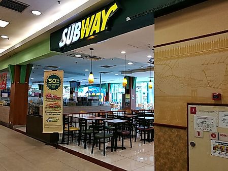The World's Largest Fast Food Restaurant Chains