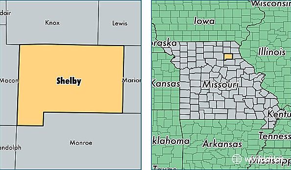 location of Shelby county on a map
