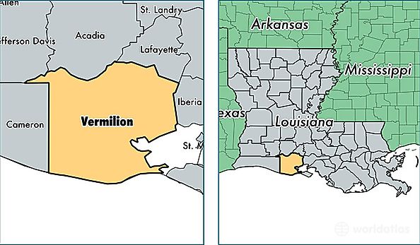location of Vermilion county on a map