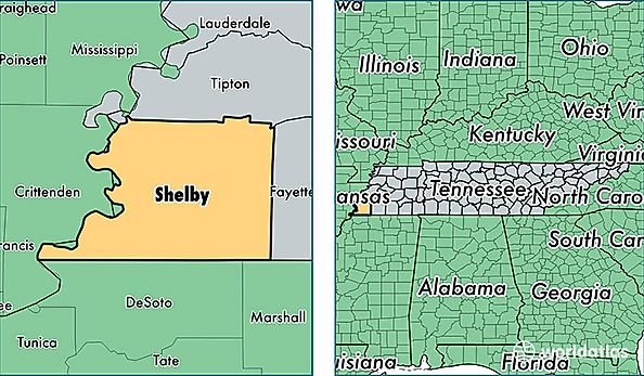 location of Shelby county on a map