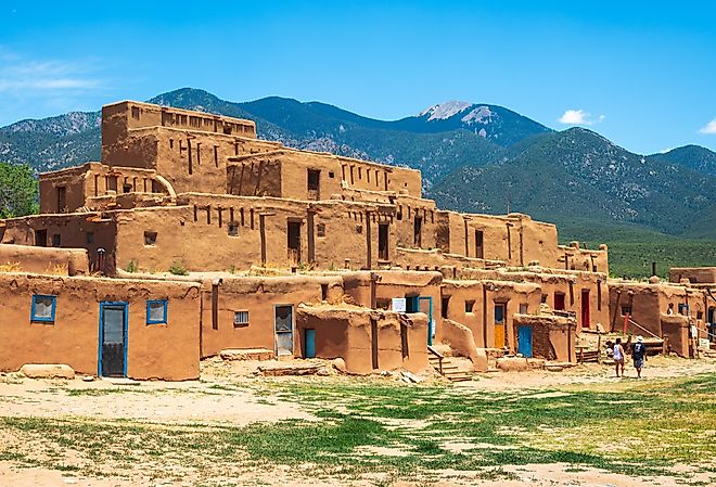 Taos Pueblo in Taos, New Mexico. Image credit Sean Pavone via Shutterstock.com
