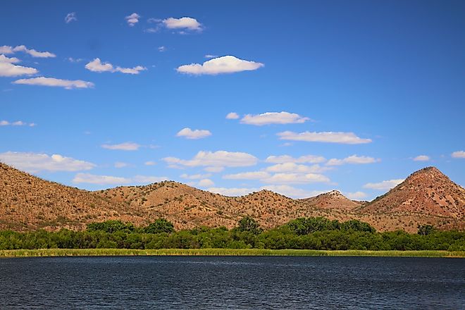 Scenic View Of Patagonia Lake