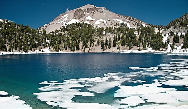 Lake Lassen Volcanic National Park.