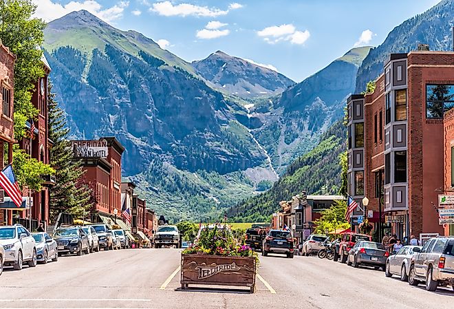 Downtown Telluride, Colorado. Image credit Kristi Blokhin via Shutterstock
