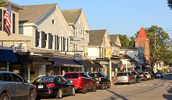 Main Street in Essex, Connecticut. Image credit: danf0505 / Shutterstock.com.