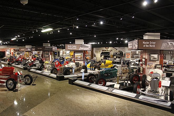 The Open Wheel gallery at the Museum of American Speed in Lincoln, Nebraska. Amjackson16 / Commons.Wikimedia.org