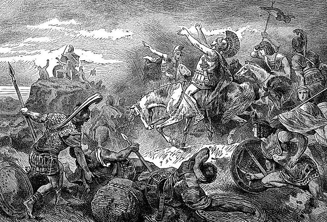 Heroic march of the Ten Thousand Greek mercenaries under Xenophon.