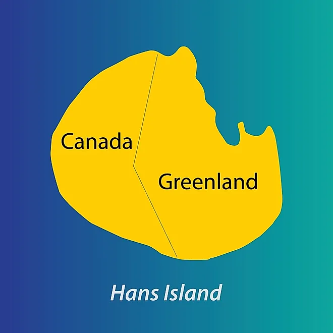Hans Island Borderline 