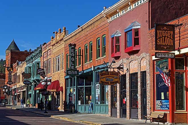 Deadwood, South Dakota. Editorial credit: Pierre Jean Durieu / Shutterstock.com