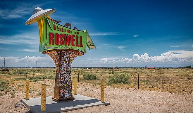 Roswell, New Mexico. Image credit Bill Chizek via Shutterstock.
