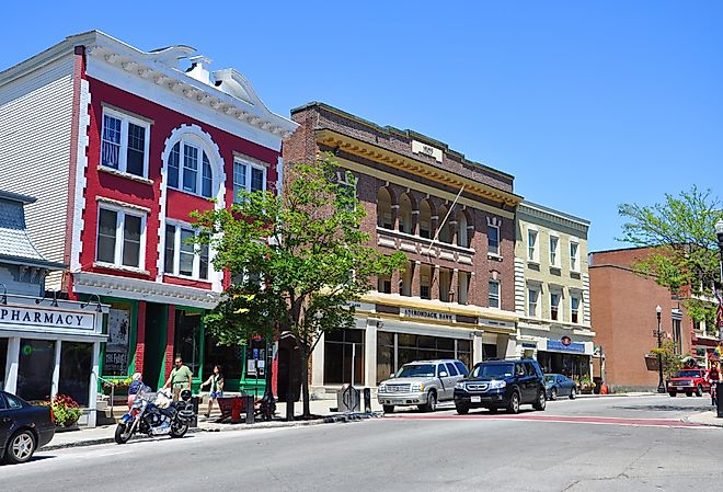 Saranac Lake, New York. Editorial Photo Credit: Wangkun Jia via Shutterstock.