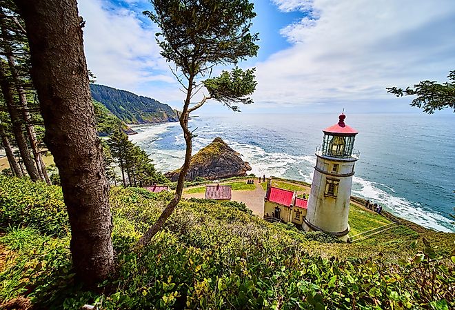 Heceta Head Lighthouse, Oregon.