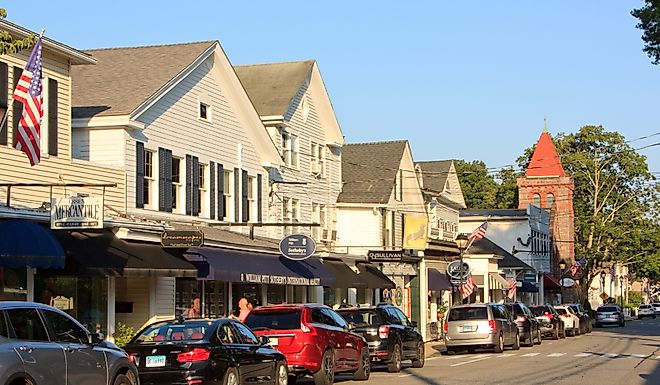 Main Street in Essex, Connecticut. Image credit: danf0505 / Shutterstock.com.