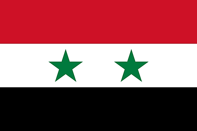 Flag of the former United Arab Republic