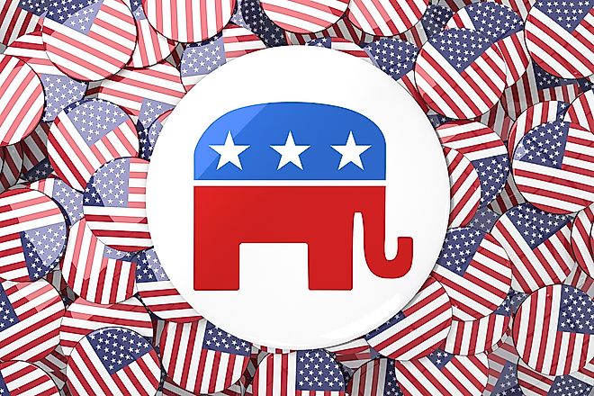 The elephant is a symbol used to represent the Republican party. 