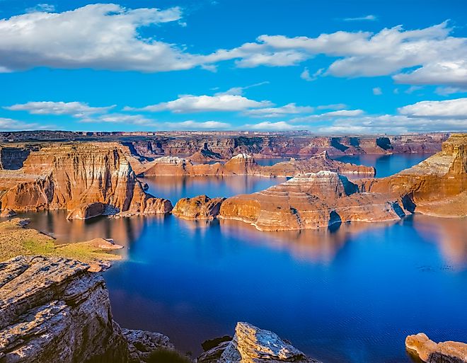 Lake Powell in Page, Arizona