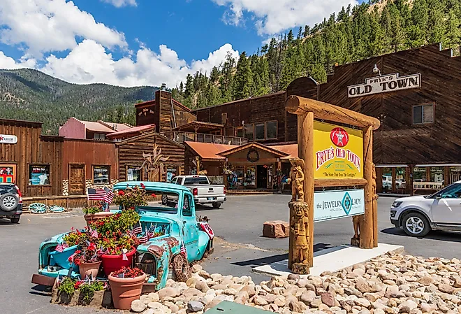 Downtown Red River, New Mexico. Image credit J. Michael Jones via Shutterstock